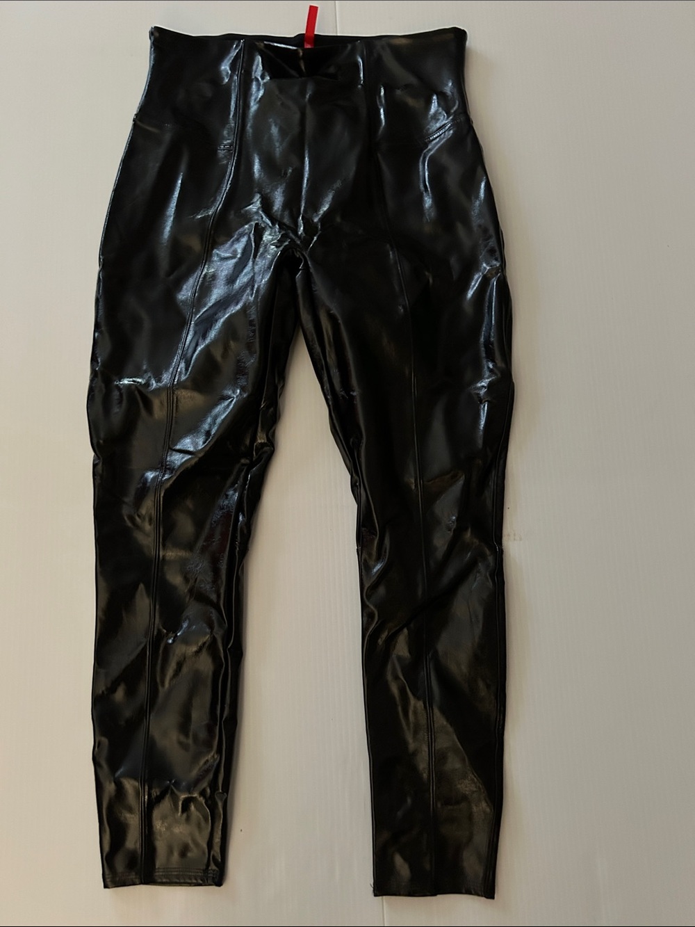 Spanx faux leather pants large black
